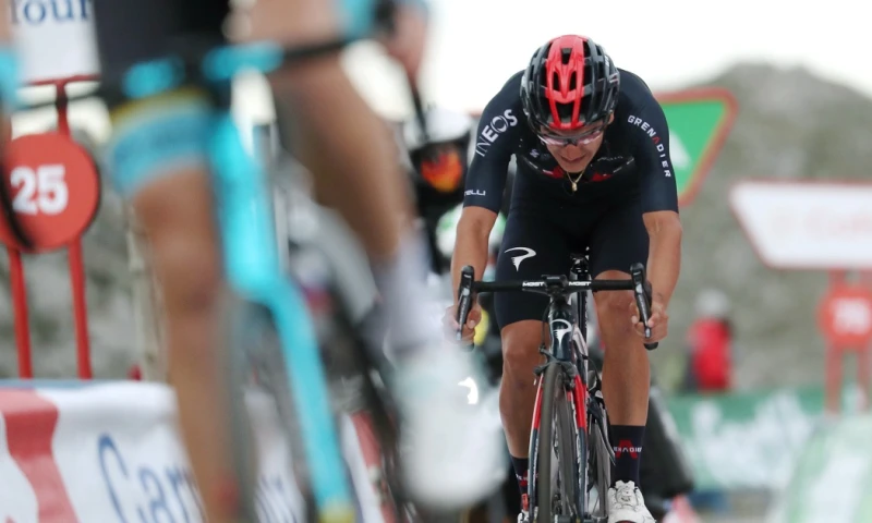 Carapaz se muestra ‘preparado’ para defender la roja en la semana decisiva / Foto: EFE