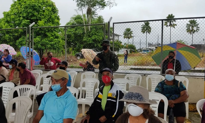 Covid-19: Lago Agrio vuelve a semáforo rojo / Foto: Cortesía de las Fuerzas Armadas