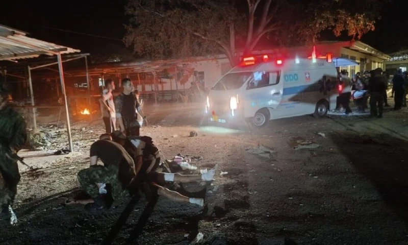 Este ataque se produce en medio de un recrudecimiento de la violencia guerrillera en el país en vísperas de la Navidad / Foto: cortesía La Prensa