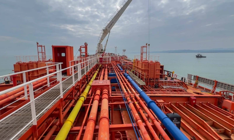 Los cargamentos serán exportados este mes  / Foto: cortesía Petroecuador 