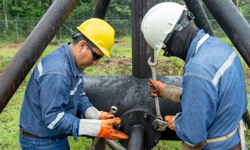 Ecuador produce alrededor de 440 mil barriles diarios, una cifra inferior a la de otros productores latinoamericanos / Foto: cortesía Petroecuador