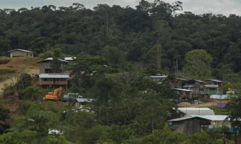 La parroquia Nuevo Paraíso está ubicada en la zona del Alto Nangaritza. La mayoría de la población es shuar y no tiene fuentes de empleo. Foto: El Comercio