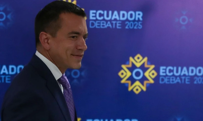 Noboa apeló a la necesidad de contar con un mandato completo para consolidar sus reformas y lucha contra el crimen organizado / Foto: EFE