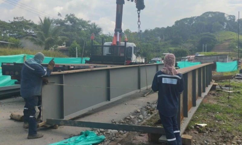 Las obras buscan fortalecer la conectividad vial y facilitar el transporte en la zona amazónica / Foto: cortesía MIT