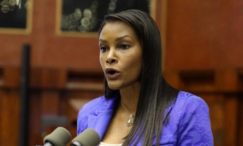 La fiscal general estuvo a cargo de la acusación del caso ‘Sobornos’ en contra del expresidente Rafael Correa / Foto: cortesía Asamblea Nacional