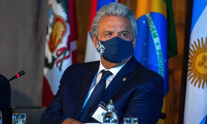 Lenín Moreno reclama por retraso en envío de vacunas para covid-19 / Foto: EFE