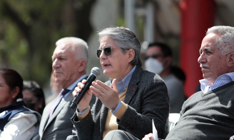 El presidente de Ecuador, Guillermo Lasso, anunció este lunes que la consulta popular que planteará a la ciudadanía tendrá ocho preguntas / Foto: cortesía Secretaría General de Comunicación