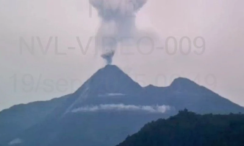 El Reventador mantiene un proceso eruptivo desde 2002 / Foto: cortesía ECU 911