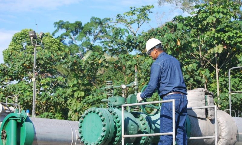 La compañía estatal recuerda en su comunicado que este lunes el Bloque 43-ITT ha alcanzado una producción de 58.000 barriles de petróleo / Foto: EFE