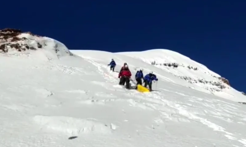 Canadiense murió en una avalancha en el Chimborazo / Foto: cortesía Policía Nacional