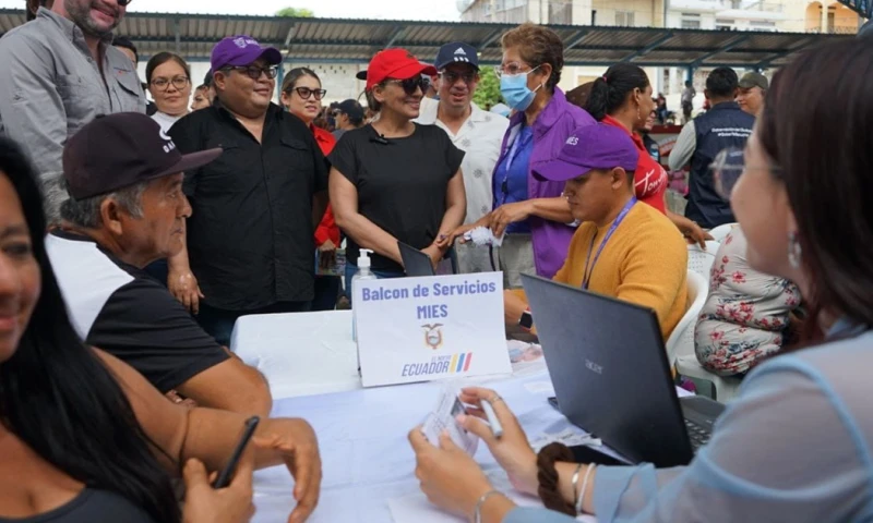 El objetivo es acercar los servicios y atención a comunidades alejadas / Foto: cortesía MIES