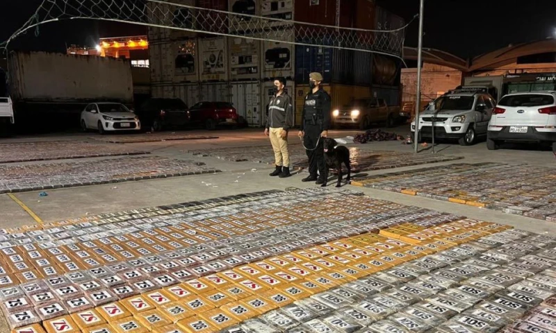 La Policía incautó cerca de 4 toneladas de cocaína que iban a África / Foto: cortesía Policía Nacional