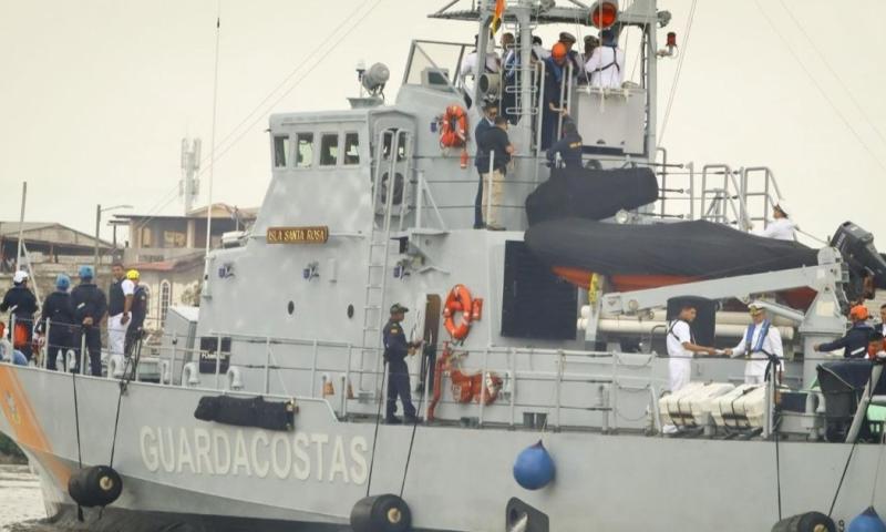La embarcación es una patrullera costera que está equipada con sistemas de navegación avanzados y diseñada para misiones de vigilancia / Foto: cortesía Ministerio de Defensa
