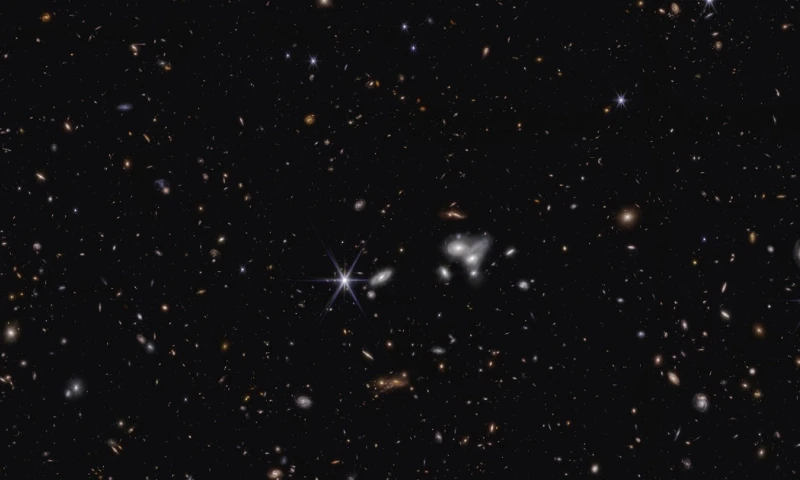 Se encuentra dentro de la galaxia CEERS 1019./ Foto: cortesía EFE