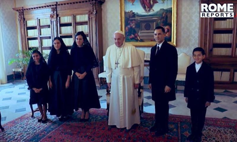 El papa recibe a vicepresidenta Muñoz y pidió solidaridad en la pandemia / Foto: EFE