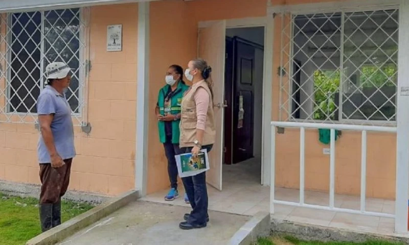 Se construirán viviendas para la relocalización de personas damnificadas / Foto: cortesía Miduvi