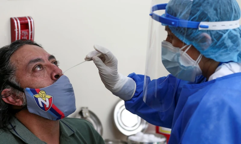 Ecuador registra 877 nuevos casos de covid-19 y acumula 553.201 positivos / Foto: EFE 