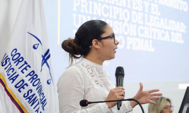 La víctima ha sido identificada como María Belén Chérres / Foto: cortesía Radio Dinámica