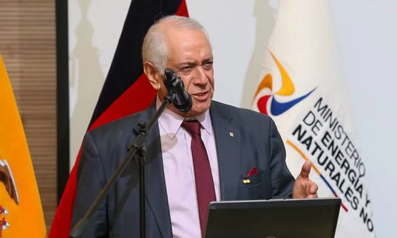 René Ortiz, Ministro de Energía. Foto: El Universo