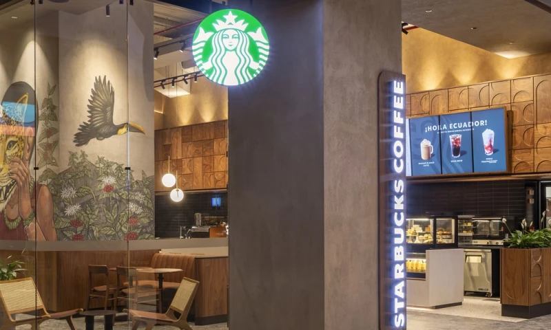 La cadena internacional ya cuenta con 6 locales en Quito./ Foto: cortesía Starbucks