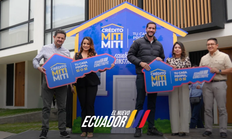 El programa MITI-MITI suma la mayor inyección de recursos para vivienda social registrada en Ecuador / Foto: cortesía MIT