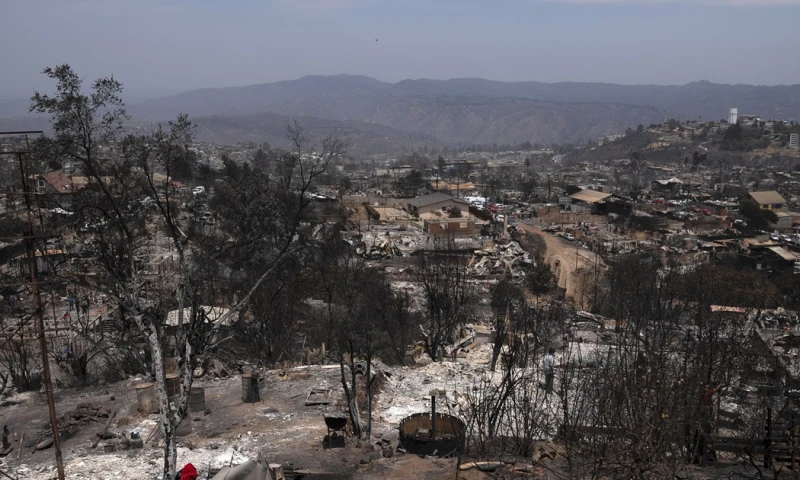 La mayor parte de los fallecidos están en la ciudad de Viña del Mar y sus áreas colindantes, como Quilpué y Villa Alemana/ Foto: cortesía EFE
