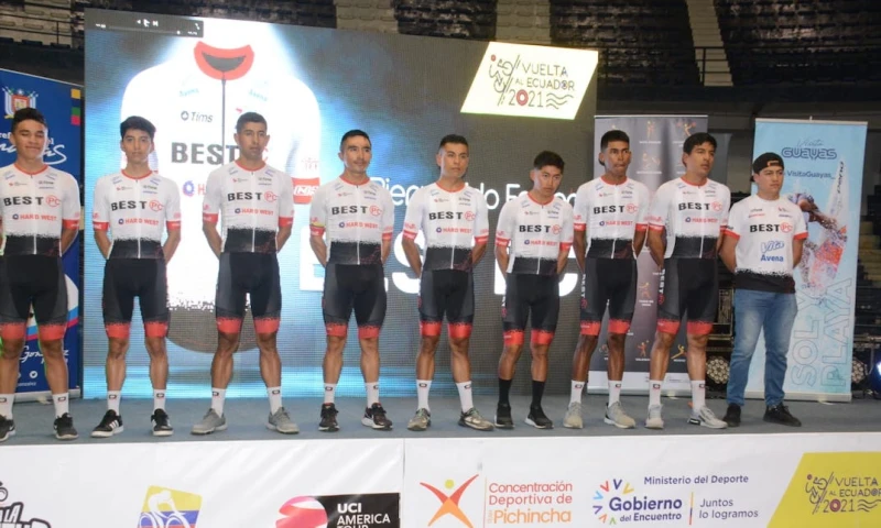 La Vuelta Ciclística al Ecuador contará con 14 equipos / Foto: cortesía ministerio de Deportes