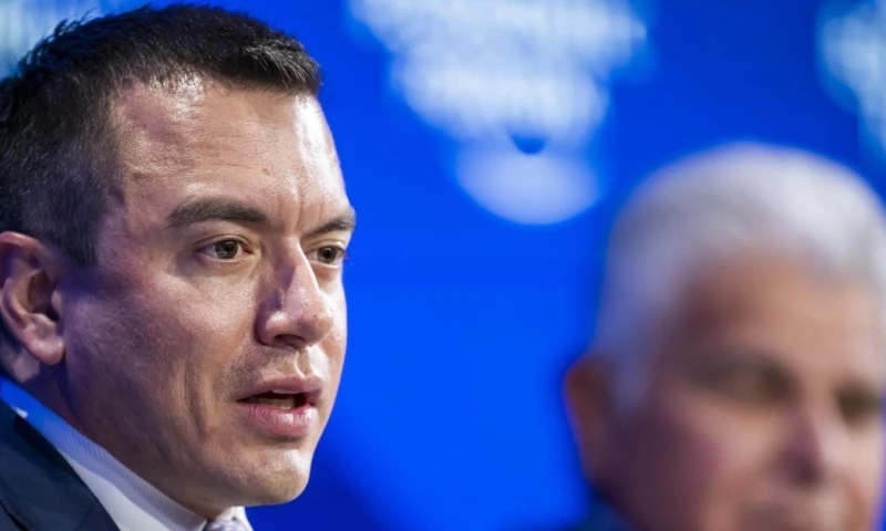 Noboa consideró que "la mayoría de ellos que están muy felices con la caída de Maduro / Foto: EFE