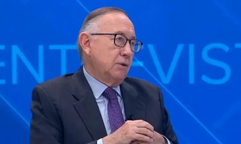 Hernán Pérez Loose analizó la crisis de la justicia ecuatoriana / Foto: cortesía Teleamazonas