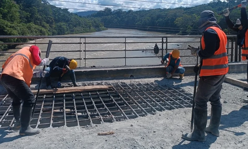 Se prevé que las labores concluyan a mediados de julio/ Foto: cortesía MTOP