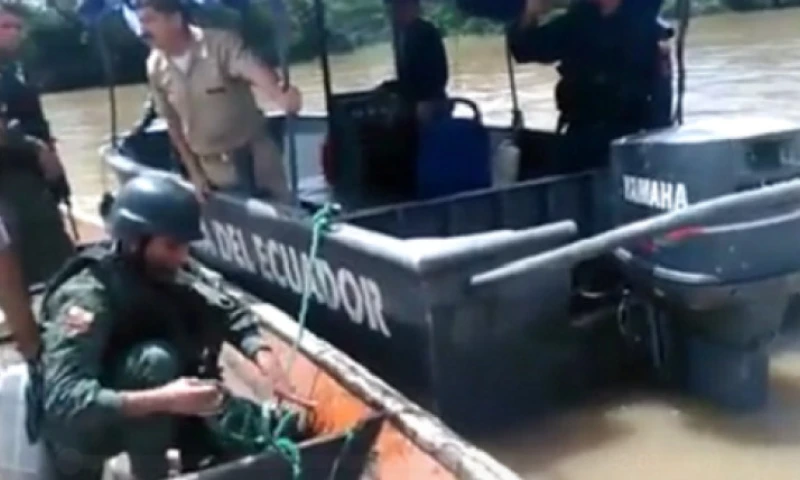 El suceso ocurrió durante un operativo contra el contrabando de combustible en la frontera norte. Foto: Expreso