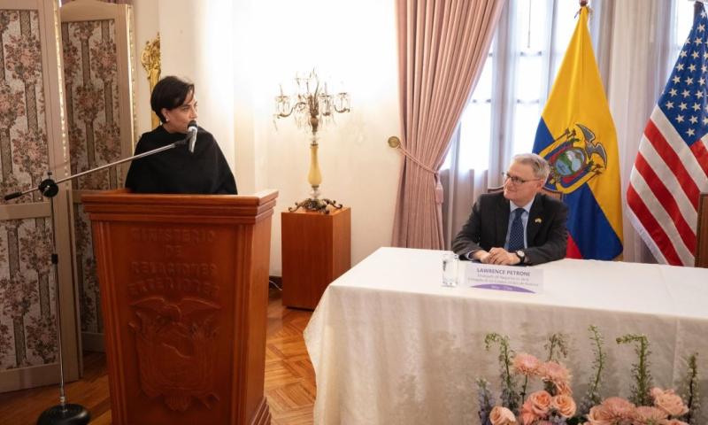 Principales noticias de Ecuador hoy - 28 de noviembre de 2024 / Foto: cortesía Cancillería