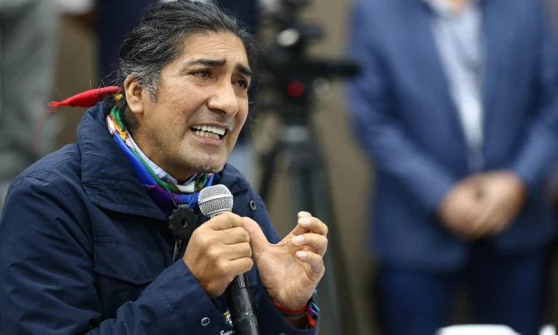 Indígenas convocan a movilización para exigir recuento de votos / Foto EFE