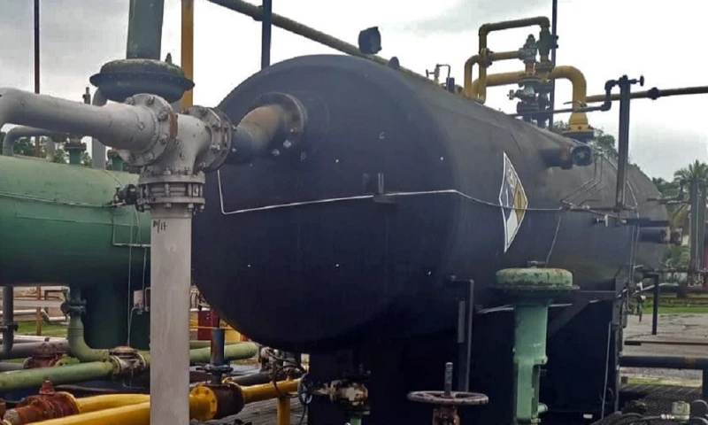 La finalidad es enviar por esta infraestructura de transporte el gas de los separadores que proviene de la actividad propia de exploración y producción / Foto: cortesía Petroecuador