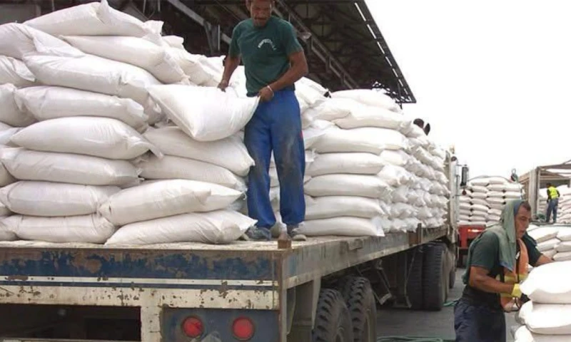 Antes del cierre fronterizo, el quintal de arroz en cáscara se comercializaba entre 26 y 27 dólares / Foto: cortesía 