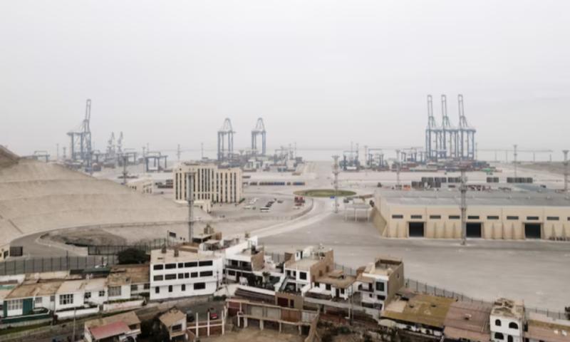 El equipamiento que proveerá Estados Unidos estará a menos de 80 kilómetros del puerto comercial de Chancay / Foto: cortesía Bloomberg