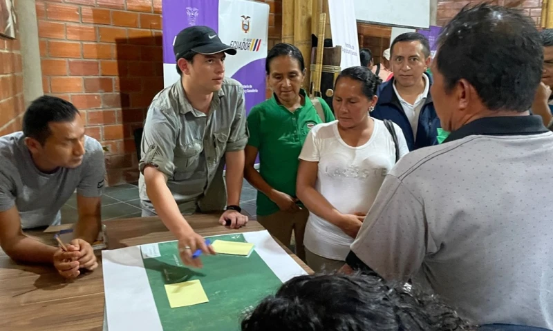 Los técnicos visitarán diferentes comunidades de Napo / Foto: cortesía MAG