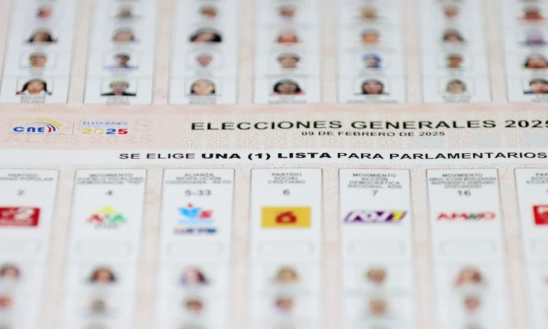 Un total de 54.945.260 papeletas de votación imprimirá el Instituto Geográfico Militar (IGM) / Foto: cortesía CNE