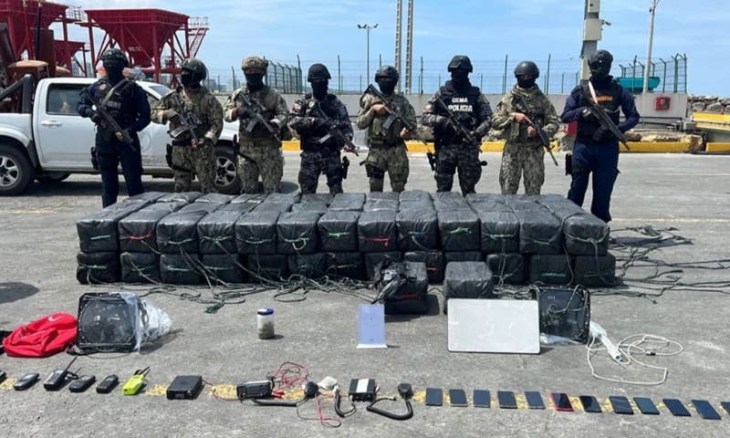 El destino de la droga era Centroamérica / Foto: cortesía Policía Nacional 