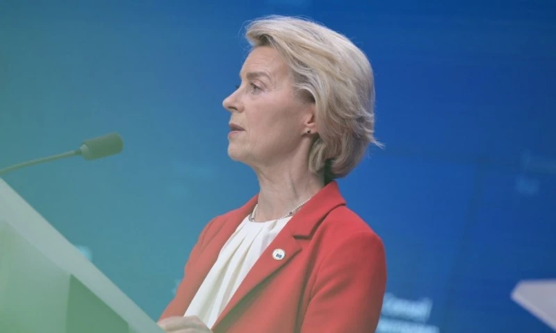 Von der Leyen viajaba desde Varsovia hacia Bulgaria en el marco de una gira por países vecinos a Rusia / Foto: cortesía Ursula von der Leyen