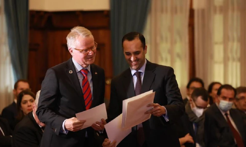 El anuncio fue realizado con motivo del sexuagésimo aniversario de la cooperación al desarrollo entre ambos países / Foto: cortesía Cancillería