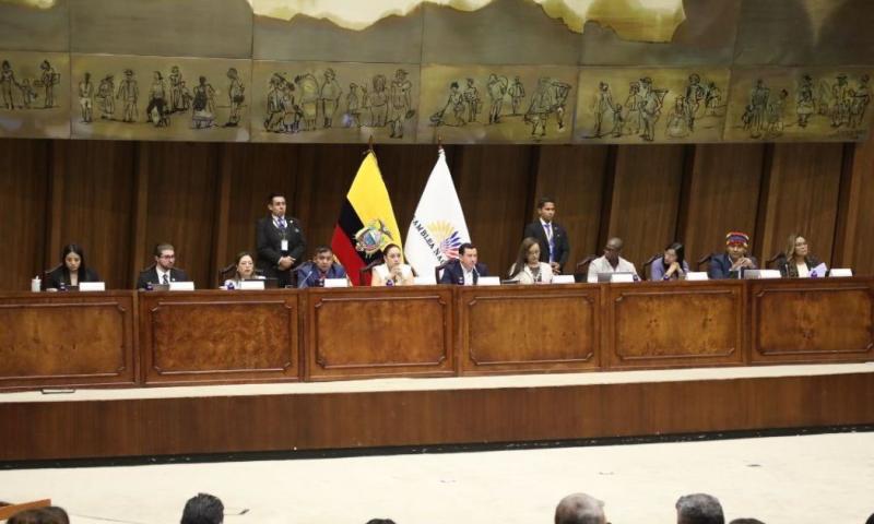 La resolución se adoptó ayer, 15 de enero, luego de una moción presentada por el asambleísta José Nango / Foto: cortesía Asamblea Nacional