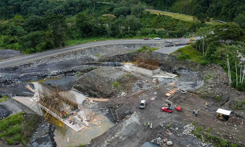 El objetivo es conectar permanentemente a Morona Santiago con Pastaza / Foto: cortesía MTOP