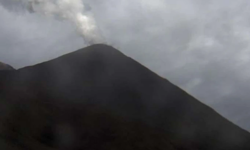 La formación natural mantiene una actividad 'alta'. Foto: La Hora