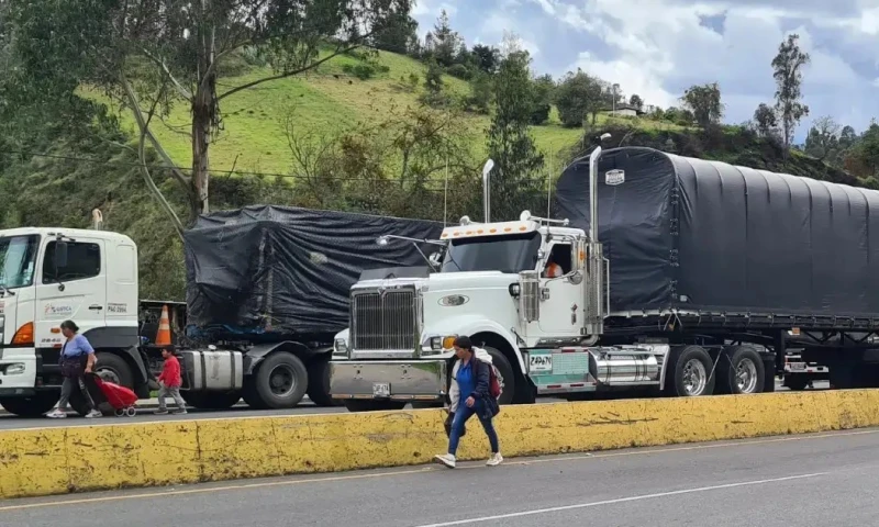 Los transportistas advirtieron que esta decisión coloca en riesgo al transporte de carga / Foto: cortesía