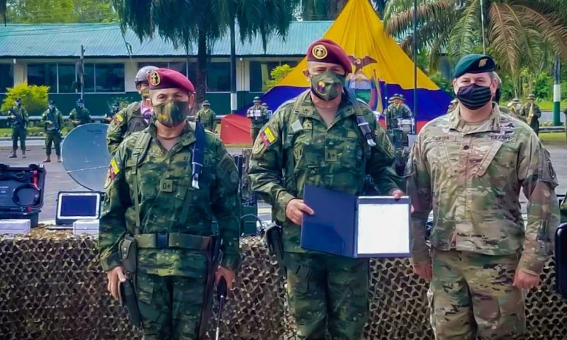 Las Fuerzas Armadas reciben apoyo de Estados Unidos / foto cortesía Embajada de los Estados Unidos