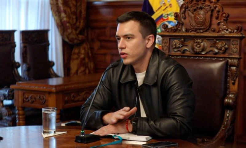 Los esfuerzos de Noboa seguirán enfocados en cerrar el déficit estatal que recibió en 2023 de cerca de 4.800 millones de dólares / Foto: cortesía Daniel Noboa