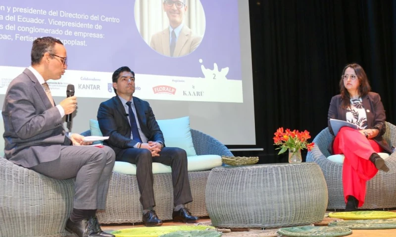 Ricardo Hausmann, director del Laboratorio de Crecimiento, visitó Ecuador la semana pasada/ Foto: cortesía Ministerio de Producción 