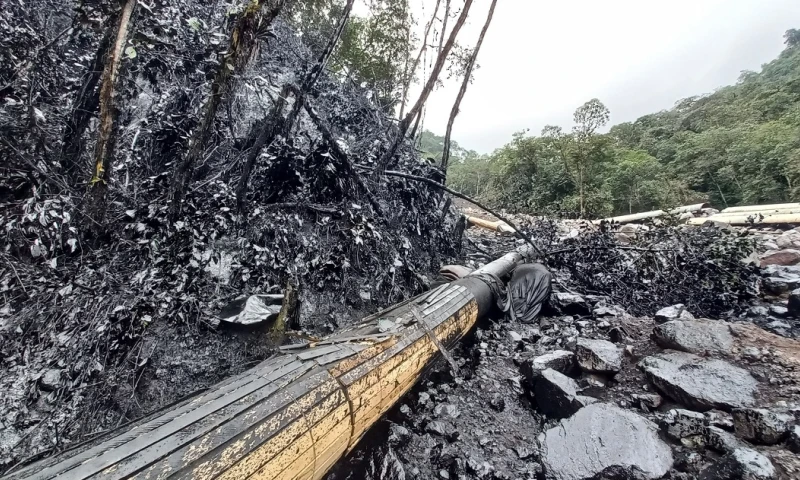 OCP reparó el oleoducto y reinició el bombeo de petróleo / Foto: EFE