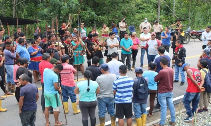 Petroecuador mantiene disputas en comunidades que puede complicar al 7,3 % de la producción petrolera / Foto: cortesía Conaie